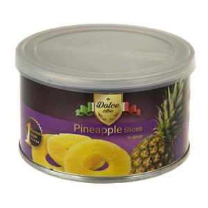 کمپوت اناناس با برش حلقه ای دلچه چپبو مقدار 227گرم Dole Cibo Pinapple Slice In Heavy Syrup 227gr 