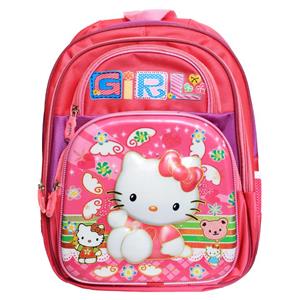 کوله پشتی مدرسه طرح کیتی Kitty Backpack