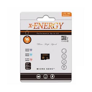 کارت حافظه Micro SD/HC 16GB CL10 U1 مارک X-ENERGY