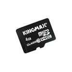 کارت حافظه microSDHC کینگ مکس کلاس 10 سرعت 10Mbps همراه با آداپتور SD ظرفیت 4 گیگابایت