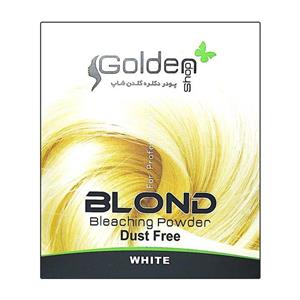 پودر دکلره گلدن شاپ مدل white حجم 500 گرم Golden Shop White Bleaching Powder 500gr