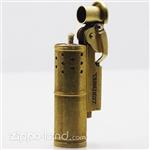 فندک گازی لوبینسکی مدل فشنگ مناسب سیگار و سیگار برگ تمام برنجی  Lubinski Brass Lighter