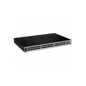 سوییچ 52 پورت مدیریتی دی-لینک مدل DES-3200-28 D-Link DES-3552 xStack Managed 48 Port 10/100 Stackable L2 Switch with 4 Gigabit Copper Ports and 2 Combo SFP Slots