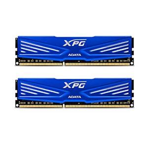 رم دسکتاپ DDR3 دو کاناله 1600 مگاهرتز CL11 ای دیتا مدل XPG V1 ظرفیت 16 گیگابایت Adata XPG V1 DDR3 1600MHz CL11 Dual Channel Desktop RAM - 16GB