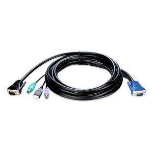 کابل 1.8 متری KVM دی-لینک مدل DKVM-IPCB D-Link DKVM-IPCB KVM Cable in 1.8m For DKVM-IP1/IP8 devices