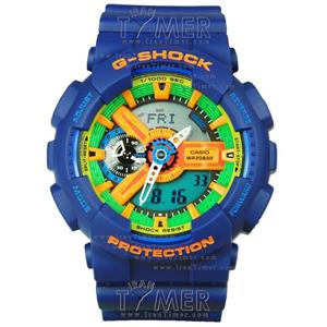 ساعت مچی عقربه ای مردانه کاسیو جی شاک GA-110FC-2ADR Casio G-Shock GA-110FC-2ADR