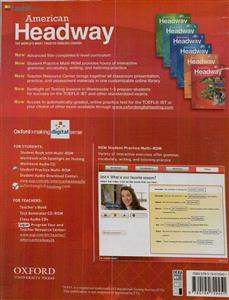 کتاب زبان   + Workbook Second Edition American Headway 1 Students Book