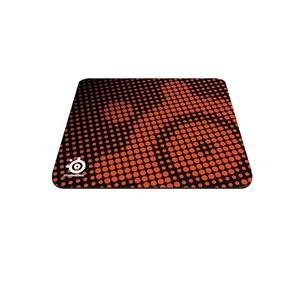 ماوس پد مخصوص بازی استیل سریز مدل QCK Heat Orange