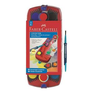 آبرنگ 24 رنگ فابر کاستل Cannector Faber-Castell Cannector 24 Colors Watercolor