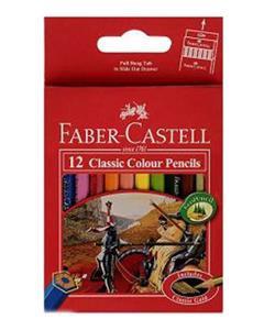 مداد رنگی 12 رنگ فابر کاستل Faber-Castell 12 Color Pencil