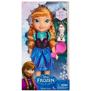 عروسک فروزن دیزنی مدل دوتایی آنا و السا کوچولو کد 31017 سایز 4 Disney Frozen Deluxe Toddler Elsa And Anna 31017 Size 4 Toys Doll