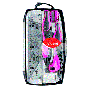پرگار گرافیک 360 درجه  9 تکه Maped مدل Kidz کد 519119