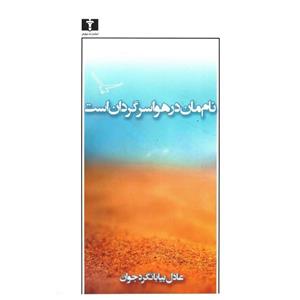 کتاب نام مان در هوا سرگردان است اثر عادل بیابانگرد جوان 