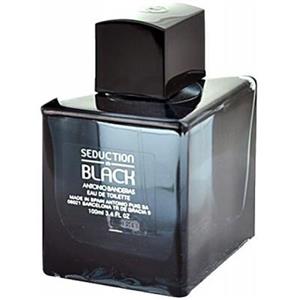 ادو تویلت مردانه آنتونیو باندراس Seduction In Black حجم 100ml Antonio Banderas Seduction In Black Eau De Toilette For Men 100ml