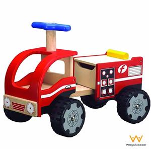 بازی فکری واندرورد مدل روروئک آتش نشانی کد SW-4031 Wonderworld Ride On Fire Engine WW 4031 Intellectual Game