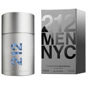 ادو تویلت مردانه کارولینا هررا مدل 212 Men حجم 50 میلی لیتر Carolina Herrera 212 Men Eau De Toilette For Men 50ml