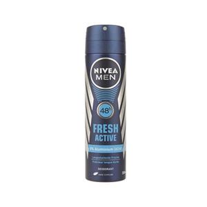 اسپری ضد تعریق مردانه نیوآ مدل Fresh Active حجم 150 میلی لیتر Nivea Fresh Active Spray For Men 150ml