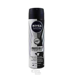 اسپری مردانه نیوآ مدل Invisible حجم 150 میلی لیتر Nivea Invisible Spray For Men 150ml