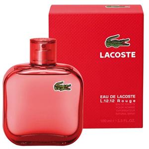 ادو تویلت مردانه لاکاست L.12.12 Rouge حجم 100ml Lacoste Eau De Toilette For Men 