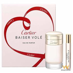 ست ادو پرفیوم زنانه کارتیر Baiser Vole حجم 50ml Cartier Baiser Vole Eau De Parfum Gift Set For Women 50ml