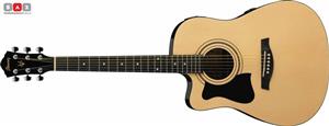 گیتار آکوستیک 12 سیم استگ مدل SA40D/12 BK Stagg SA40D/12 BK 12-String Acoustic Guitar