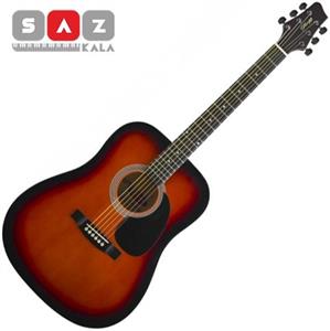 گیتار آکوستیک استگ مدل SW203 VS سایز 4/4 Stagg SW203 VS 4/4 Acoustic Guitar