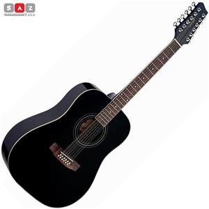 گیتار آکوستیک استگ مدل SW205 BK سایز 4/4