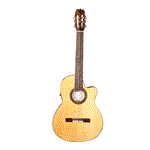 گیتار کلاسیک برگمولر مدل BMF3CE سایز 4/4