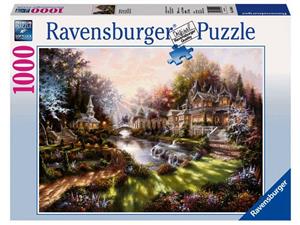 پازل 1000 تکه راونزبرگر مدل صبح باشکوه کد 159444 Ravensburger Morning Glory 159444 1000Pcs Puzzle