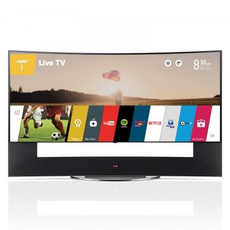 تلویزیون LG 105UC9 Curved Smart LED TV
