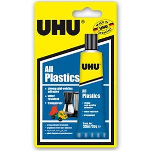 چسب اوهو مخصوص انواع پلاستیک Uhu All Plastics