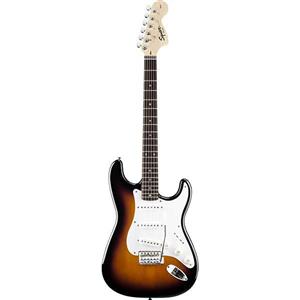 گیتار الکتریک فندر مدل Squier Affinity Stratocaster Brown Sunburst سایز 4/4 Fender Squier Affinity Stratocaster Brown Sunburst 0310600532 4/4 Electric Guitar