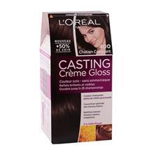 کیت رنگ مو لورآل کستینگ کرم گلاس شماره 400 LOreal Casting Creme Gloss Hair Color Kit 400