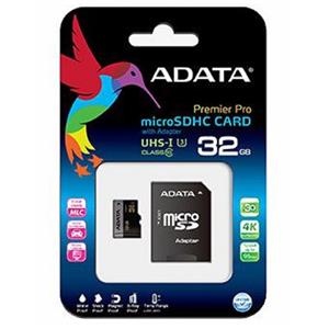 کارت حافظه‌ microSDHC ای دیتا مدل Premier Pro کلاس 10 استاندارد UHS-I U1 سرعت 45MBps ظرفیت 32 گیگابایت Adata Premier Pro UHS-I U1 Class 10 45MBps microSDHC With Adapter - 32GB