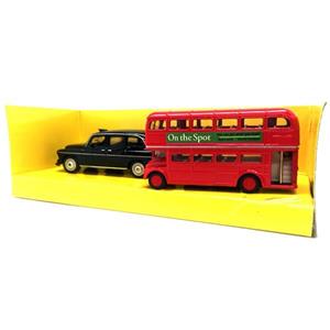 ماشین بازی ولی مدل London Bus and Taxi Toys Car Welly London Bus and Taxi Car Toys