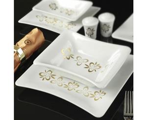 سرویس چینی 29 پارچه غذاخوری زرین ایران سری وینچی مدل پریماورا درجه عالی Zarin Iran Porcelain Inds Vinci Primavera Pieces Dinnerware Set Top Grade 