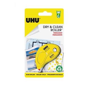 چسب دوطرفه اوهو مدل درای اند کلین دائمی UHU Dry And Clean Roller Glue Permanent