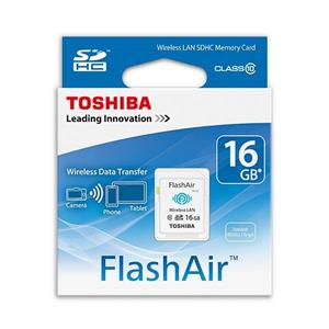 کارت حافظه SDHC توشیبا مدل Flash Air 16GB W-03 SD-R016GR7AL03ACH کلاس 10 ظرفیت 16 گیگابایت Toshiba Flash Air W-03 SD-R016GR7AL03ACH Class 10 SDHC - 16GB