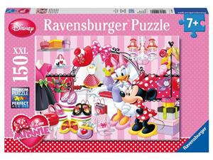 پازل 150 تکه راونزبرگر مدل گردش مینی موس کد 100057 Ravensburger Minnies Shopping Spree 100057 150Pcs Puzzle