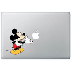برچسب تزئینی ونسونی مدل Surprised Mickey Mouse مناسب برای مک بوک Wensoni Surprised Mickey Mouse MacBook Sticker