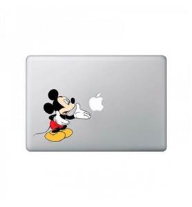 برچسب تزئینی ونسونی مدل Surprised Mickey Mouse مناسب برای مک بوک Wensoni Surprised Mickey Mouse MacBook Sticker