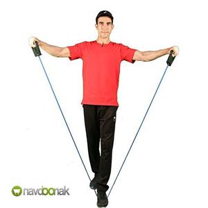 لوازم تناسب اندام تن زیب مدل کش بلند قوی کد 9150 Tanzib Long Expander Strong 9150 Aerobic Accessories