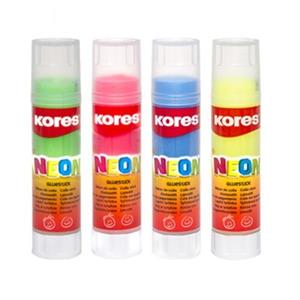 چسب ماتیکی کورس مدل Neon کد 16202 - 20 گرمی Kores 20gr Neon Glue Stick 16202