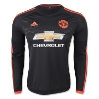 پیراهن سوم منچستریونایتد استین دار  Manchester United Third Soccer Jersey Long Sleeve 2015-2016