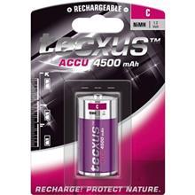 باتری قابل شارژ سایز متوسط تکساس مدل Accu Tecxus Rechargeable Accu NiMH 4500 mAh C Battery