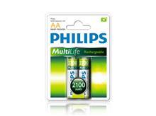 باتری قلمی قابل شارژ 2100 میلی آمپر مارک Philips 