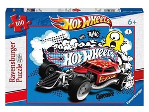 پازل 100 تکه راونزبرگر مدل Hot Wheels کد 106738 Ravensburger Hot Wheels 106738 100Pcs Puzzle