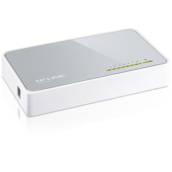 TP-LINK TL-SF1008D 8-Port 10/100Mbps Desktop Switch