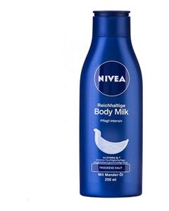 لوسیون بدن نیوآ مدل Body Milk Nourishing حجم 250 میلی لیتر Nivea Body Milk Nourishing Body Lotion 250ml