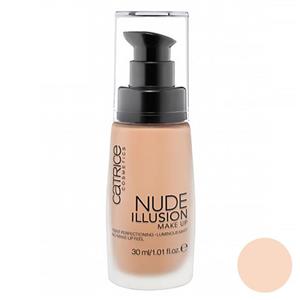 کرم پودر کاتریس مدل Nud Illusion 010حجم 30 میلی لیتر Catrice Nud Illusion Makeup Foundation 010